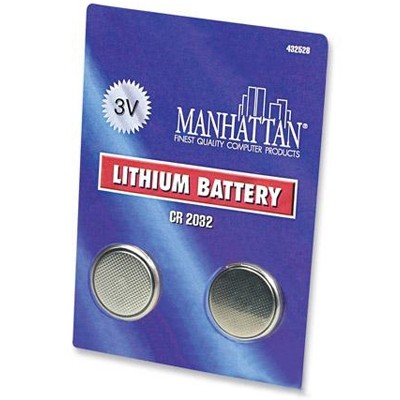BATERIA CMOS3V 2PZS CR2032 MANHATTAN