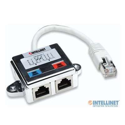DISTRIBUID RJ45 MODUL CAT5E 1X2 RJ45 MAN