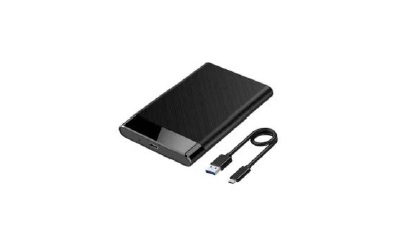 GAB DD 2.5 SATA USB TIPO C NEGRO PLASTIC