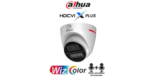 CAM HDCVI EXT DOMO 5MPX 50MTWIZCOL MIC D