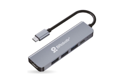 HUB TIPO C A HDMI 3PTO TIPOA,1PTO TIPOC