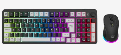 KIT TEC/MOU INAL RGB  KG525 BT5.0,USB C