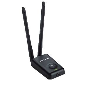 TARJ.RED USB 300MBPS HIGH POWER C/2ANT