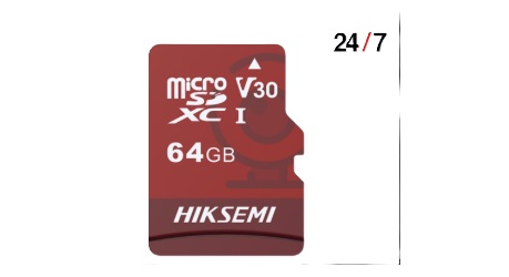 MICRO SDXC HC 64GB SIN ADAP V30 HIKSEMI