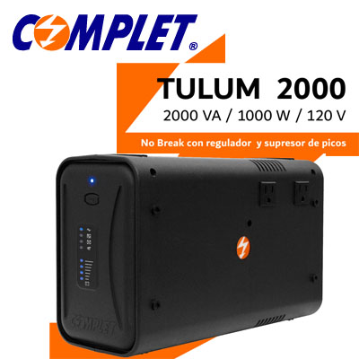 NOBREAK C/REGU /SUPRE 2000VA 1000W 45MIN