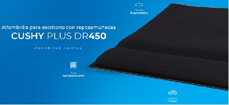 MOUSEPAD 69X49.40CM GRAFITO C/REPOSAMUÑE