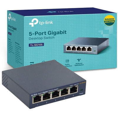 SWITCH 10/100/1000 GIGABITS 5 PUERTOS