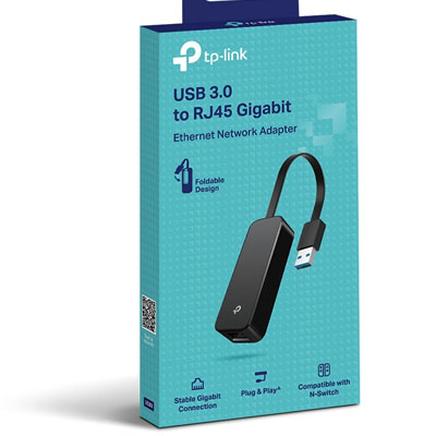 ADAPTADOR USB 3.0 A RJ45 10/100/1000/ TP