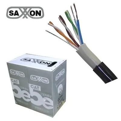 BOBINA UTP CAT5E NEG 305M EXT