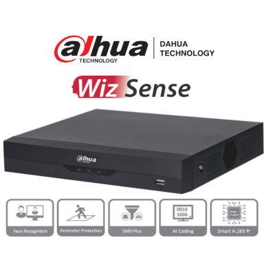 DVR 8CH 4K 8IP PTZ RS485 AUDIORCA WIZSEN